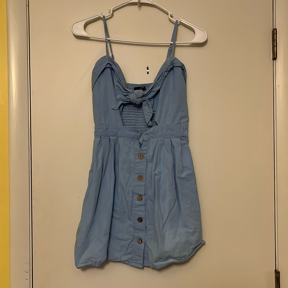 Zaful dress with peekaboo under boob!